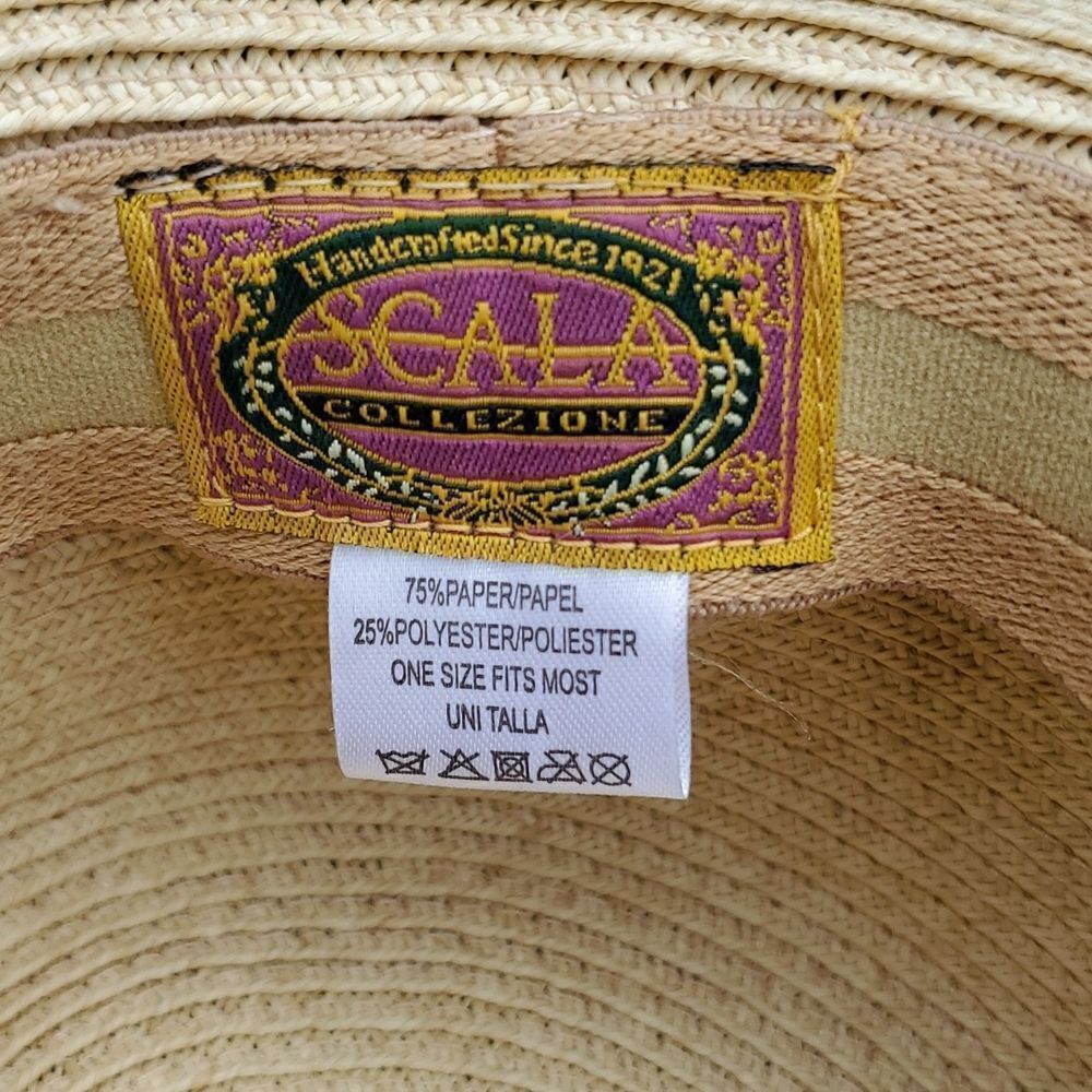 Scala Paper Sun Hat - Picture 12 of 13